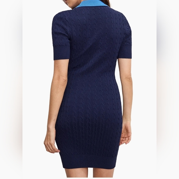 Good American Cable Knit Mini Dress S $162 - Picture 4 of 6